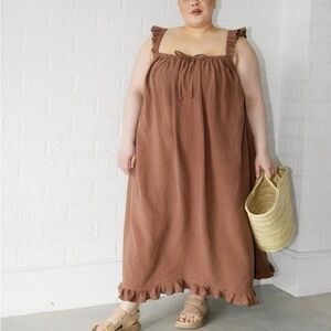 The Ruffle Maxi Dress - Boheme Goods